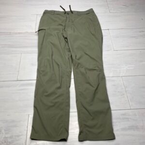 REI Co-op Savanna Trails Pants Mens 32x30 Green Stretch Hiking Travel 185218